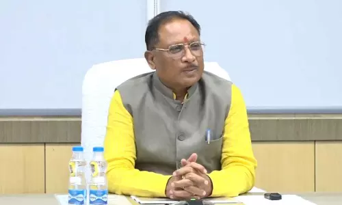 मंत्रालय में CM साय ने ली अफसरों की बैठक, VIDEO