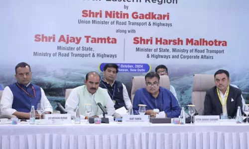 Sikkim के मंत्री ने पूर्वोत्तर में एनएचआईडीसीएल की सड़क परियोजनाओं की समीक्षा बैठक में भाग