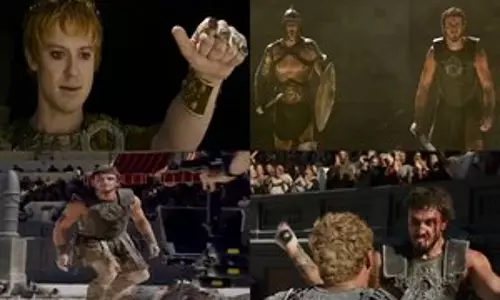 Gladiator II के BTS वीडियो में अभिनेताओं का प्राचीन योद्धाओं में रूपांतरण दिखाया गया Gladiator II के BTS वीडियो में अभिनेताओं का प्राचीन योद्धाओं में रूपांतरण दिखाया गया
