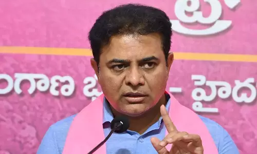 KTR ने फोन टैपिंग और ड्रग संबंधी टिप्पणियों को लेकर बांदी को कानूनी नोटिस जारी किया