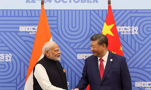 सीमा पर शांति और स्थिरता बनाए रखना हमारी प्राथमिकता होनी चाहिए: PM Modi ने चीनी राष्ट्रपति से कहा सीमा पर शांति और स्थिरता बनाए रखना हमारी प्राथमिकता होनी चाहिए: PM Modi ने चीनी राष्ट्रपति से कहा