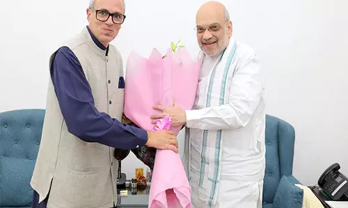 जम्मू-कश्मीर के CM उमर अब्दुल्ला ने दिल्ली में केंद्रीय गृह मंत्री अमित शाह से मुलाकात की