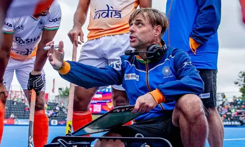 Craig Fulton ने हार में टीम की कमज़ोरी और पेनल्टी कॉर्नर ड्रिल में असफलता पर अफसोस जताया Craig Fulton ने हार में टीम की कमज़ोरी और पेनल्टी कॉर्नर ड्रिल में असफलता पर अफसोस जताया