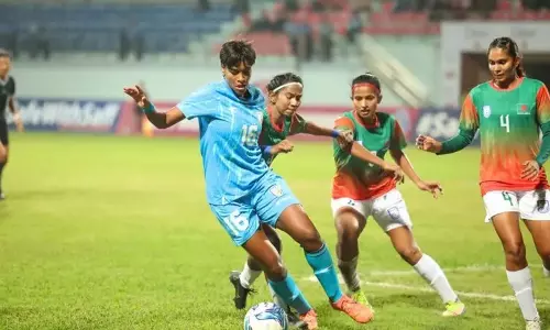 SAFF महिला चैंपियनशिप के ग्रुप ए में बांग्लादेश से हारकर भारत उपविजेता रहा