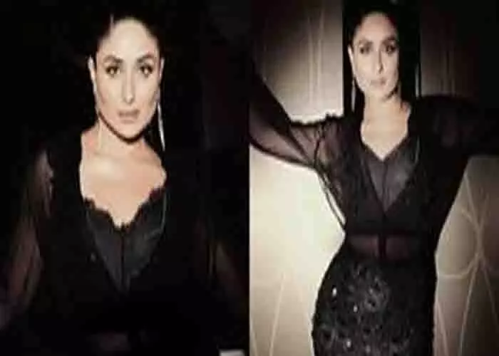 HOT PHOTO : शानदार ब्लैक ड्रेस में छाई Kareena Kapoor Khan