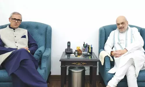 CM Omar Abdullah ने गृह मंत्री अमित शाह से मुलाकात की