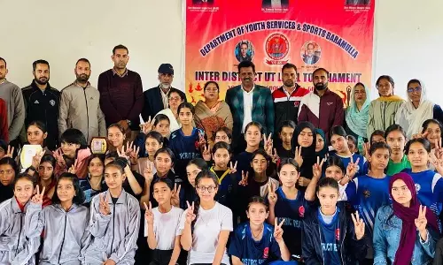 Baramulla में लड़कियों के लिए अंतर-जिला यूटी स्तरीय योग प्रतियोगिता शुरू हुई Baramulla में लड़कियों के लिए अंतर-जिला यूटी स्तरीय योग प्रतियोगिता शुरू हुई