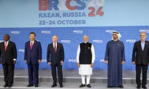 कज़ान ब्रिक्स वक्तव्य में “निष्पक्ष” विश्व व्यवस्था का आह्वान किया गया कज़ान ब्रिक्स वक्तव्य में “निष्पक्ष” विश्व व्यवस्था का आह्वान किया गया