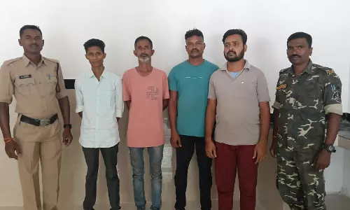 Chhattisgarh: 9 लाख की चोरी, चार शातिर गिरफ्तार