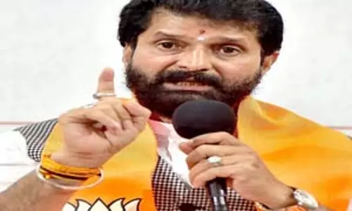 कर्नाटक कांग्रेस ने योगेश्वर को शामिल कर अपनी कमजोरी उजागर की है : भाजपा एमएलसी कर्नाटक कांग्रेस ने योगेश्वर को शामिल कर अपनी कमजोरी उजागर की है : भाजपा एमएलसी