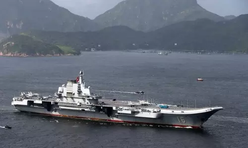 Taiwan के पास 12 चीनी विमान, पांच नौसैनिक जहाज देखे गए
