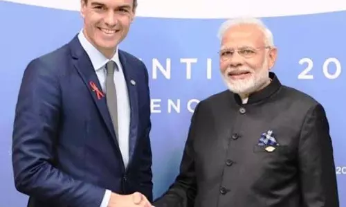 स्पेन के प्रधानमंत्री पेड्रो सांचेज़ 27-29 अक्टूबर तक भारत की यात्रा पर आएंगे: विदेश मंत्रालय