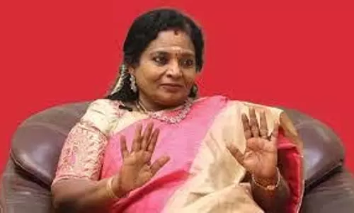तमिलिसाई ने डीएमके की आलोचना की तमिलिसाई ने डीएमके की आलोचना की