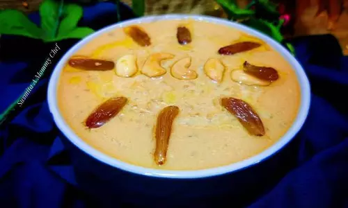 Date Kheer रेसिपी
