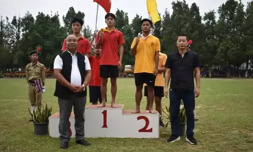 Nagaland: 43वीं ग्रीनवुड स्कूल खेल प्रतियोगिता शुरू Nagaland: 43वीं ग्रीनवुड स्कूल खेल प्रतियोगिता शुरू