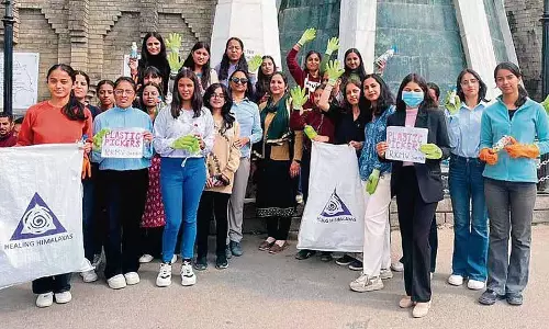 Shimla में प्लास्टिक कचरा हटाने का अभियान शुरू