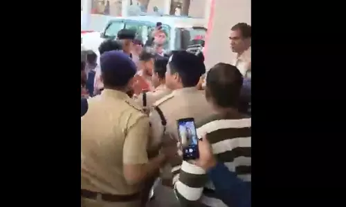 नेता जी पर भड़के एसपी साहब, IPS का वीडियो सामने आया