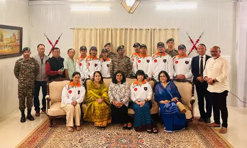 Manipur : राष्ट्रीय एकता यात्रा का समापन Manipur : राष्ट्रीय एकता यात्रा का समापन