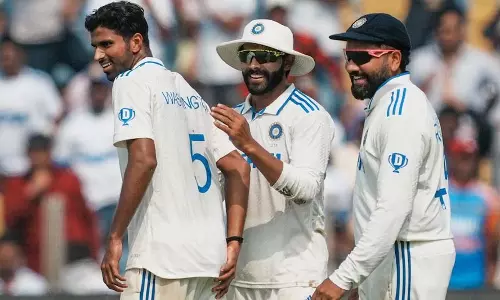 IND vs NZ पुणे टेस्ट: सुंदर के 7 विकेट ने न्यूजीलैंड को 259 पर समेटा, भारत 16/1 IND vs NZ पुणे टेस्ट: सुंदर के 7 विकेट ने न्यूजीलैंड को 259 पर समेटा, भारत 16/1