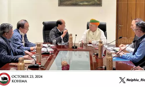 Nagaland : केंद्रीय कानून मंत्री ने उच्च न्यायालय भवन के निर्माण Nagaland : केंद्रीय कानून मंत्री ने उच्च न्यायालय भवन के निर्माण