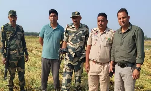 BSF ने अमृतसर और तरनतारन में चीनी ड्रोन बरामद किए