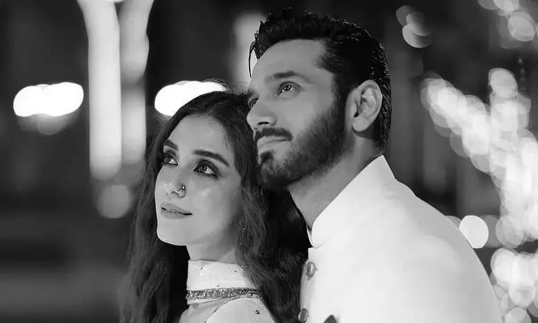 Wahaj Ali and Maya Ali की रोमांटिक मोनोक्रोम तस्वीरें वायरल