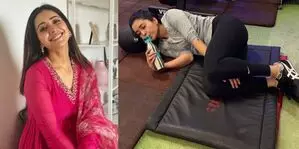 जिम में बच्चे की तरह सोती रही Asha Negi