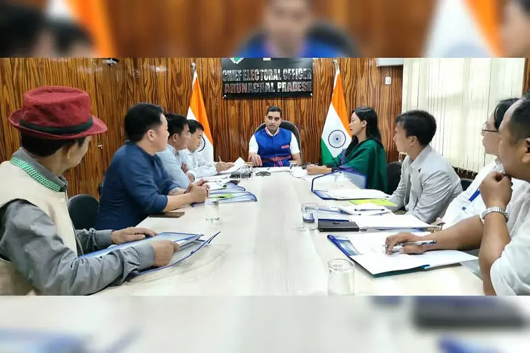 Arunachal के सीईओ ने मतदाता सूची शुद्धिकरण में राजनीतिक दलों से सक्रिय भूमिका निभाने का आह्वान