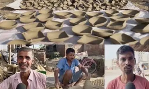 दीपावली पर चाइनीज सामानों के आगे हिचकोले खाती भारतीय स्थानीय कला दीपावली पर चाइनीज सामानों के आगे हिचकोले खाती भारतीय स्थानीय कला