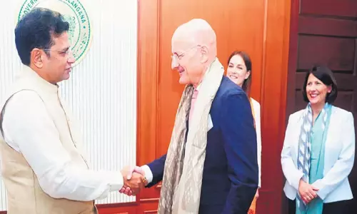 Telangana: जर्मन राज्य तेलंगाना में निवेश करने को इच्छुक Telangana: जर्मन राज्य तेलंगाना में निवेश करने को इच्छुक