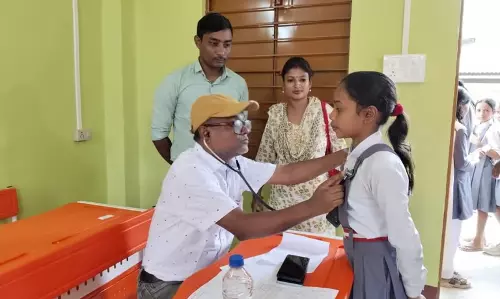 Assam : ओरंग हायर सेकेंडरी स्कूल में स्वास्थ्य शिविर का आयोजन Assam : ओरंग हायर सेकेंडरी स्कूल में स्वास्थ्य शिविर का आयोजन