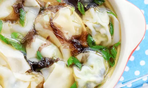 Veg Wonton सूप रेसिपी