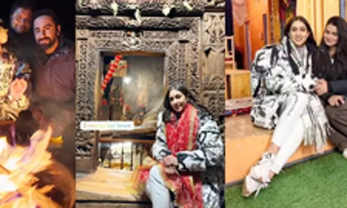 हिडिम्बा मंदिर पहुंचीं सारा अली खान, फिल्म की शूटिंग के लिए लिया आशीर्वाद