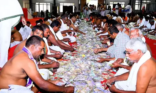 Srisailam मंदिर की हुंडी से 2.58 करोड़ रुपये मिले