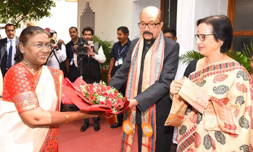 रायपुर राजभवन पहुंची राष्ट्रपति द्रौपदी मुर्मू