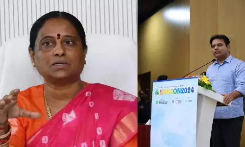 KTR के खिलाफ टिप्पणी करने पर कोर्ट ने कोंडा सुरेखा को फटकार लगाई