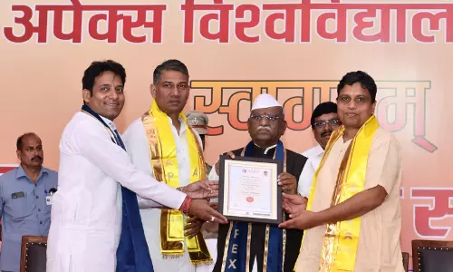 Jaipur: अपेक्स विश्वविद्यालय का द्वितीय दीक्षान्त समारोह आयोजित Jaipur: अपेक्स विश्वविद्यालय का द्वितीय दीक्षान्त समारोह आयोजित