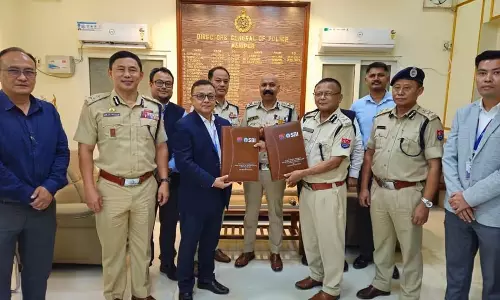 Manipur पुलिस और एसबीआई ने अधिकारियों की वित्तीय सुरक्षा बढ़ाने के लिए