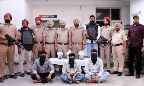 Bhogpur में हत्या के मामले में मास्टरमाइंड और उसके दो साथी गिरफ्तार Bhogpur में हत्या के मामले में मास्टरमाइंड और उसके दो साथी गिरफ्तार