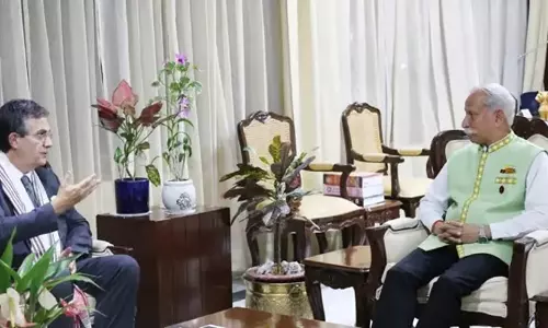 फ्रांसीसी राजदूत की Arunachal के राज्यपाल से राजनयिक मुलाकात फ्रांसीसी राजदूत की Arunachal के राज्यपाल से राजनयिक मुलाकात