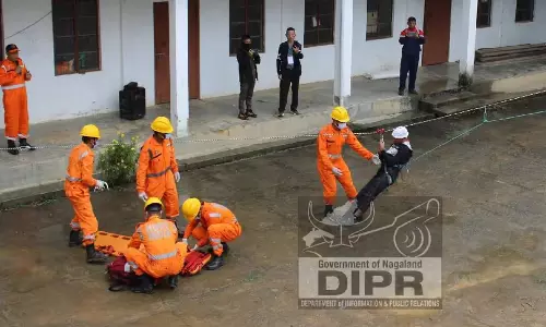 Nagaland में राज्यव्यापी भूकंप मॉक ड्रिल का आयोजन Nagaland में राज्यव्यापी भूकंप मॉक ड्रिल का आयोजन