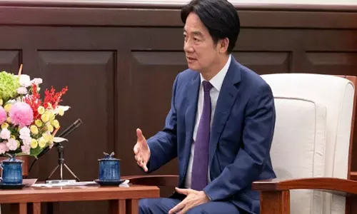 Taiwan पर चीन के दावों के खिलाफ राष्ट्रपति लाई चिंग-ते के रुख को मजबूत समर्थन मिला है: सर्वेक्षण Taiwan पर चीन के दावों के खिलाफ राष्ट्रपति लाई चिंग-ते के रुख को मजबूत समर्थन मिला है: सर्वेक्षण