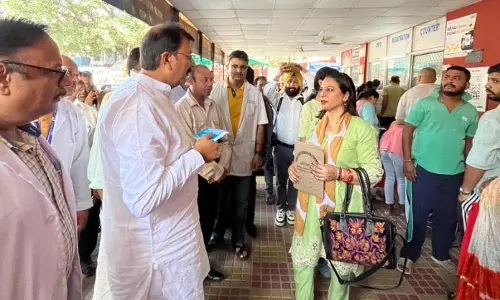 Arvind ने सरवाल अस्पताल में सुविधाओं का निरीक्षण किया