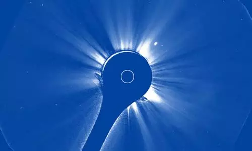 अभूतपूर्व नए Satellite से प्राप्त पहली तस्वीरों में सूर्य का विस्फोट देखें अभूतपूर्व नए Satellite से प्राप्त पहली तस्वीरों में सूर्य का विस्फोट देखें