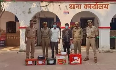 Saharanpur: पुलिस ने दो शातिर चोरों को किया गिरफ्तार