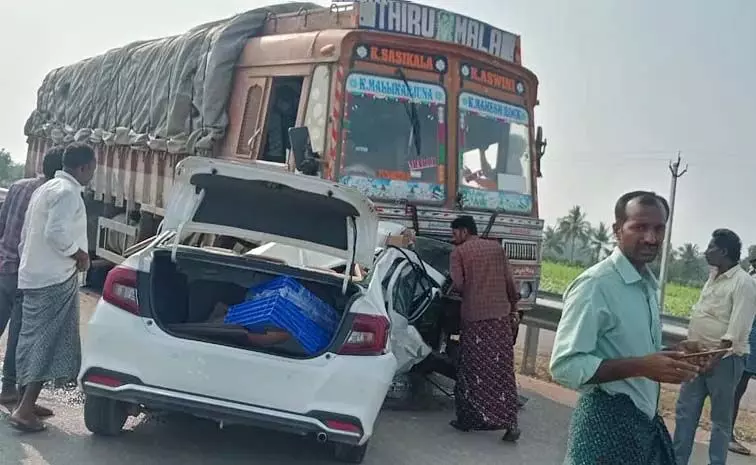 Anantapur: भीषण सड़क हादसा, 6 लोगों की मौत