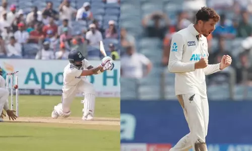 Virat Kohlis के विकेट से खुद मिचेल सेंटनर भी हैरान रह गए Virat Kohlis के विकेट से खुद मिचेल सेंटनर भी हैरान रह गए