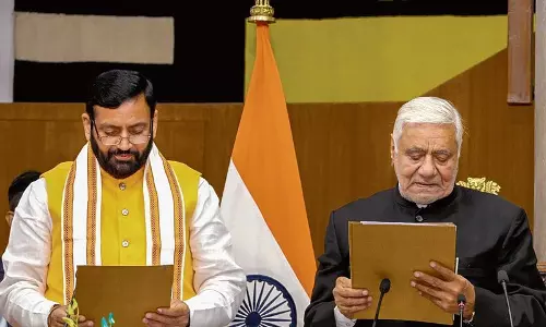 Haryana : शपथ समारोह के दौरान देशभक्ति और सांस्कृतिक नारों से गूंजा विधानसभा