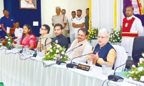 Telangana: राज्यपाल जिष्णु देव वर्मा ने समावेशी विकास पर जोर दिया