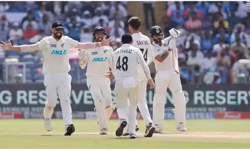 IND vs NZ: न्यूजीलैंड ने भारत में पहली बार टेस्ट सीरीज की अपने नाम, घर में रोहित के शेर ढेर IND vs NZ: न्यूजीलैंड ने भारत में पहली बार टेस्ट सीरीज की अपने नाम, घर में रोहित के शेर ढेर